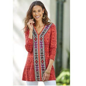 Soft Surroundings Kalahari Tunic Top(460)
